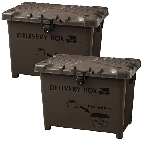 ���a�H��(Heiwa Kougyou) ��z�{�b�N�X �f���o���[�{�b�N�X ���{�� �u���E�� 70L 2�Z�b�g