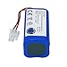 Electropan 14.8V 2800mAH Replacement Battery for ILIFE A4 A4S A6 V7 Robot Vacuum Cleaner