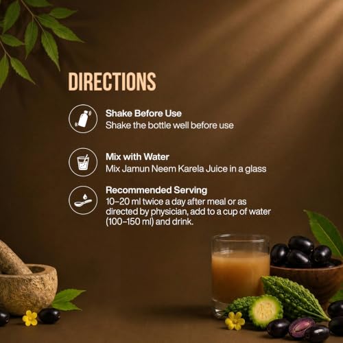 Dabur Jamun Neem Karela Juice 1L - Image 7