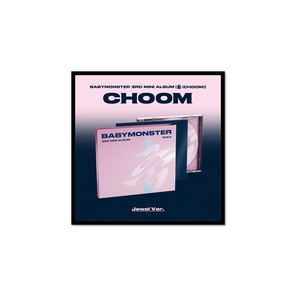 BABYMONSTER 춤 CHOOM Álbum Original de ASA sin Daños en Estuche Joya Coleccionable