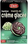 Dare Ultimate Chips de chocolat à la menthe inspirée de la crème glacée - Cookies de crème remplis de crème premium, fabriqués avec du vrai cacao et de la vraie menthe, Fièrement Canadian Company, 290g