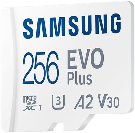 256GB Samsung EVO Plus MicroSDXC 130MB/s +Adapter