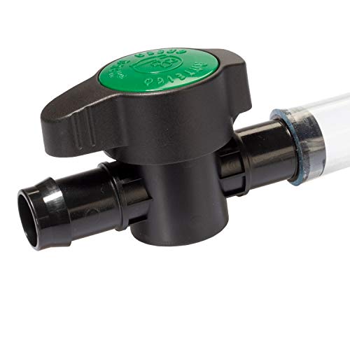 The Original Safety Siphon Barbed Shut Off Valve