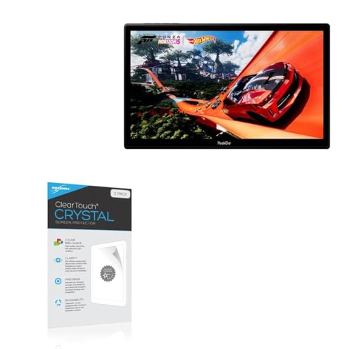 BoxWave Screen Protector Compatible with PeakDo Portable Monitor Touchscreen (7 in) - ClearTouch Crystal (2-Pack), HD Film Skin - Shields from Scratches