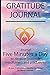 Produktbild Gratitude journal: Journal Five minutes a day to develop gratitude, mindfulness and productivity By Simple Live 10277