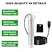 Goldlife 400W LED Green Underwater Fishing Light, 12Inch 100ft Cable丨110V GFCI Safety Plug丨IP69K Submersible Attractants Light丨for Docks/Boats/Kayaks丨for Fresh & Salt Water Fishing