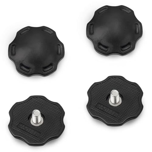 Football Helmet Thumb Screws Substitute for Riddell Speedflex Youth Football Helmet Chinstrap Screws, Effective Stabilization Riddell Speedflex Chinstrap Reduces Side Impact, 4PCS