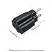 BE-TOOL 2 Sets 4 in 1 15 Amp to 20 Amp AC Power Adapter, T-Blade Female Adapter - 5-15P to 5-20R, 6-15R, 6-20R Power Adapter