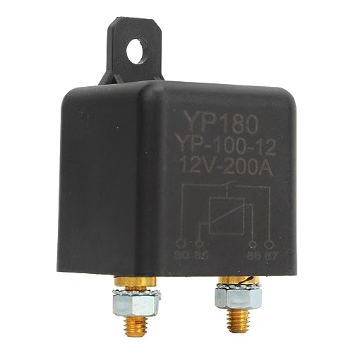 Relé de carga dividida, construção robusta alta dureza 12 V 200 Amp relé automático desempenho estáv