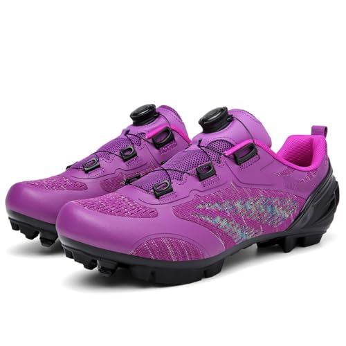 Zapatillas de ciclismo MTB mujer NGARY con calas de senderismo exterior para pedales SPD 6