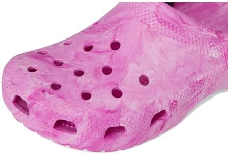 Crocs Kids Unisex Classic Marbled Tie-Dye Clogs (Little Kid/Big Kid) Pink Swirl 1 Little Kid Medium - 5