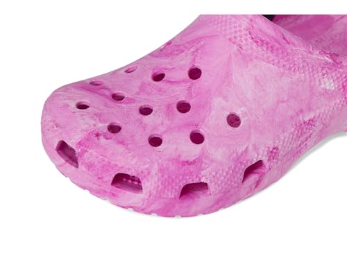 Crocs Classic Watercolor Marbled Clog K, Zoccoli Unisex - Bambini E Ragazzi, Pink Swirl, 28/29 Eu - 6