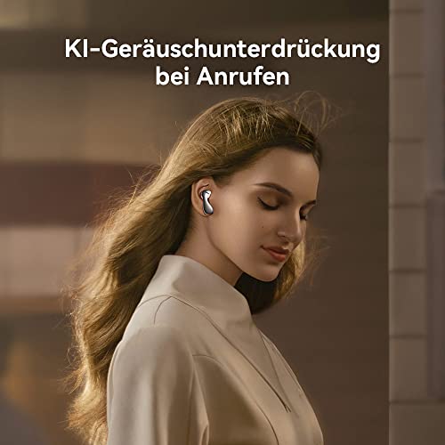 HUAWEI FreeBuds 5 Kopfhörer, Hi-Res-Zertifiziert, offenes Design für verbesserten Komfort, 30 Stunden Akkulaufzeit,Wasserdichtigkeit IPX4… – Ansicht 7