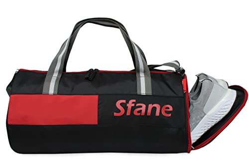 Sfane Polyester 23cms Duffle/Shoulder/Gym Bag for Men & Women with Separate Shoe Compartment (BG - 05 HALF LTSHOE COMPTT_Multicolor) (B0BSBVX1M4) Amazon Price History, Amazon Price Tracker
