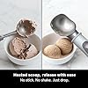 SEAINGO Heated Ice Cream Scoop - Rechargeable, ON/OFF Safety Lock Switch, Two Warming Modes, Ergonomic Handle, Electric Kitchen Tool Nonstick Scooper for Gelato, Frozen Yogurt, Sorbet & More #3
