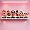 6pcs Anime Figures, Cute Mini Figurines Cartoon Table Decorations Birthday Party Supplies Car Desktop Birthday Decorations - Image 4
