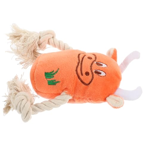 Toyvian クリスマス犬の鳴き声ぬいぐるみ おもちゃ 犬のもの 犬の攻撃的な咀嚼者 わんわん 子犬 きしむ plush plush stuffed toy