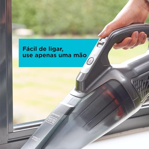 Black Decker Aspirador de Pó, Portátil, com Tecnologia Powerconnect e Dustbuster, Modelo BCHV001D1E,