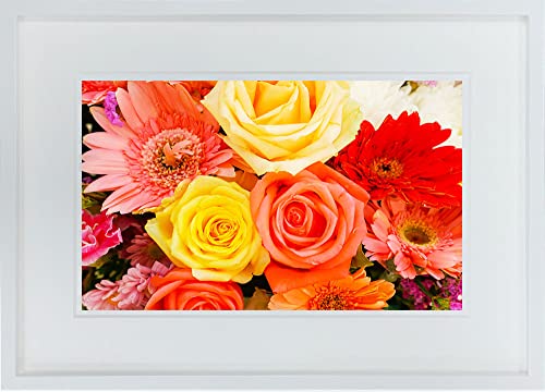 A.P.J WITH FOTO 額縁付き インテリアアート A3 美しい花/Beautiful flowers