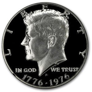 1976 S 40% Silver Kennedy Half Dollar Gem Proof Half Dollar Brilliant Uncirculated 1/2 PF-68 US Mint