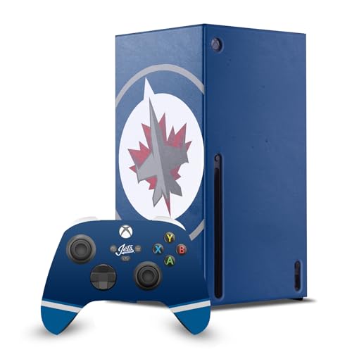 Skins Winnipeg Jets Xbox Series X pour protéger votre console des rayures NHL