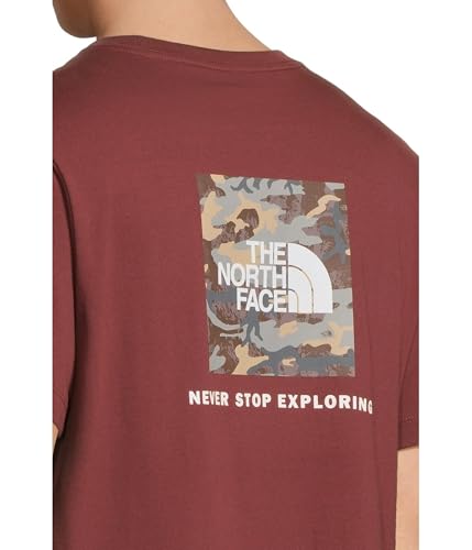 THE NORTH FACE Men's Evolution Box Camo Fill Short Sleeve Tee | Branded T-shirt With Set in Sleeves4