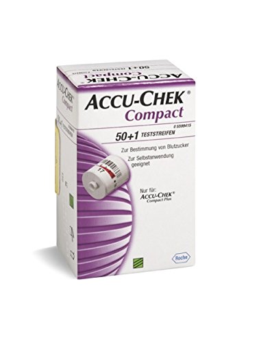 ACCU-CHEK COMPACT 51 TIRAS