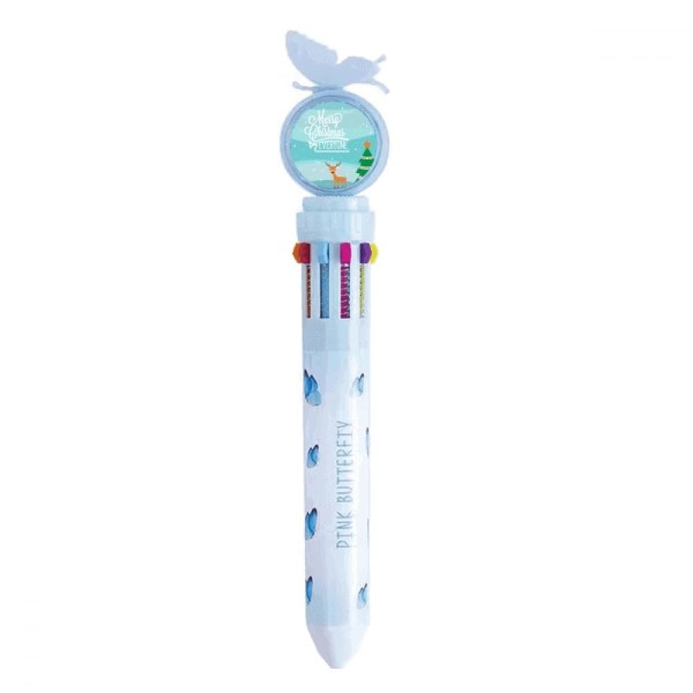 Stylo à bille rétractable multicolore pour ne plus perdre vos capuchons de stylos