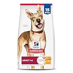 Hill's Science Diet Adult 1-6, Adult 1-6 Premium Nutrition, Dry Dog Food, Chicken & Barley, 15 lb Bag