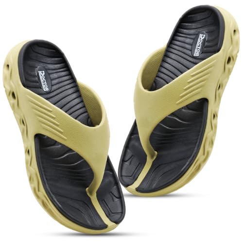 Image of DOCTOR HEALTH SUPER SOFT Men's Orthopedic Toe Ring Slippers | Lightweight EVA Flip Flops | Soft Cushioned Anti-Skid Comfort Sandals for Indoor, Outdoor & Everyday Wear