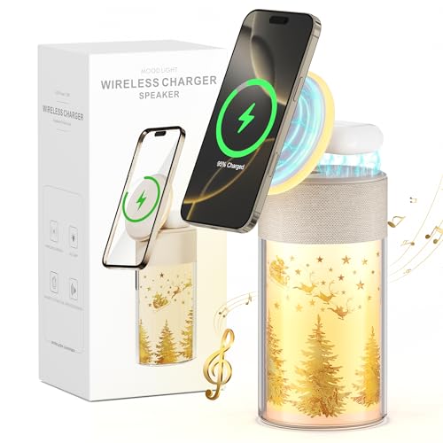 Electronics Bluetooth Speaker, 4 in 1 Magnetic...