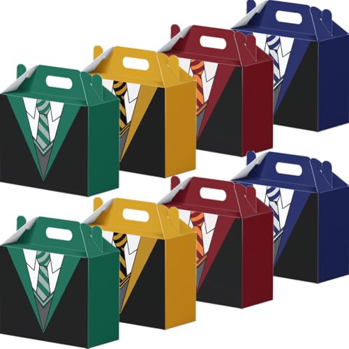 24 Pcs Magical Wizard College Party Treat Boxes Wizard Candy Gift...