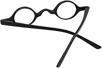 Vista 14 de Small Round Retro Reading Glasses Mens Womens Spring Hinge Readers (Two pairs/Leopard + Black, 1.50)