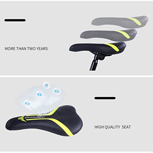 SJSF Y 16 "18" 20 "Kids Youth Bikes, Einteiliges Rahmenfahrrad Aus Magnesiumlegierung, Schnell Montierbares Kinder Cityräder Mit 2,5" Breitem Reifen, Für Geschenke Für Mädchen Und Jungen,16" – Bild 5