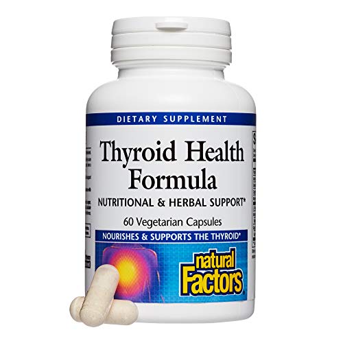 Natural Factors Thyroid Health Formula Veg-Capsules, 60-Count
