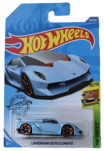 Metal Lamborghini Sesto Car, Pack Of 1, Blue,for Kid