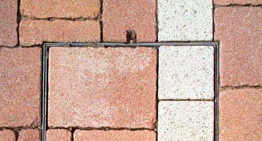 Chiusino Zincato EINSIDE 70x70 Cm | Botola A Scomparsa Per Pavimenti, H 8 Cm | Acciaio Zincato A Caldo - Foto 7