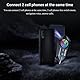 2 x Bluetooth Motoradhelm Headset Motorrad Helm Bluetooth 5.4 Headset Dual-Chip für Audio-Multitasking Helm Gegensprechanlage Kopfhörer Kommunikationssystem für 2 Fahrer mit 500m Kompatibel Alle Helme