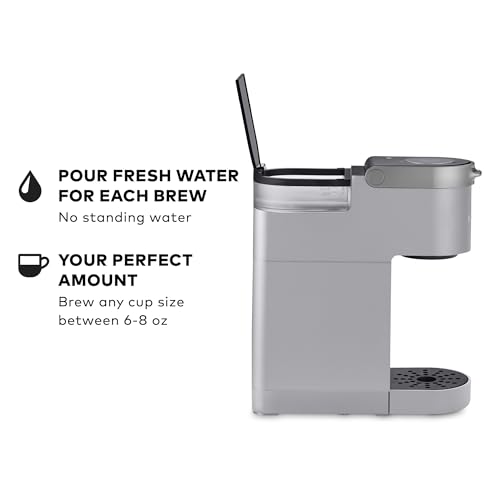 Keurig K-Suite Premium In-Room Hospitality Coffee Maker, Single Cup, Silver/Black - image 4