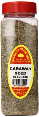 Marshall’s Creek Spices Caraway Seed Seasoning, Whole, XL Size, 16 Ounce