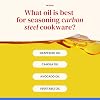 de Buyer MINERAL B Carbon Steel Fry Pan - 10.25” Diameter, 7.3” Cooking Surface - Ideal for Searing, Sauteing & Reheating - Naturally Non-Stick Finish - Made in France #5
