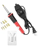 QWORK Creative Woodburning Tool with Variable Temperature Control, 9 Points Included, Comfort Grip,...
