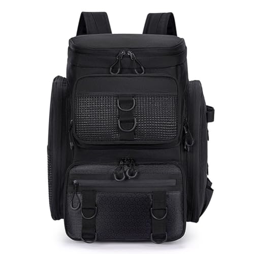 VRTYVEYBB Mochila de equipo de pesca con gran espacio de almacenamiento para camping, senderismo y mucho más