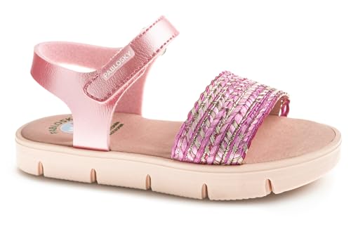 Pablosky Polina 447977 SandaleFille en cuir confort et marche enfant