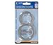 Hillman Distinctions 5 in. Silver Brushed Nickel Screw-On Number 8 1 pc. - Case of: 3;3
