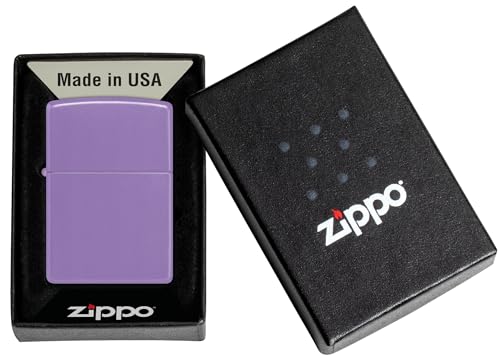 Image of Zippo Classic Smoky Lavender Pocket Lighter