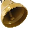 BokWin 1 Pcs Shopkeepers Bell for Door Opening,Black Ring Doorbell 1.6 Inch Antique Door Bell for Remind Customer Coming