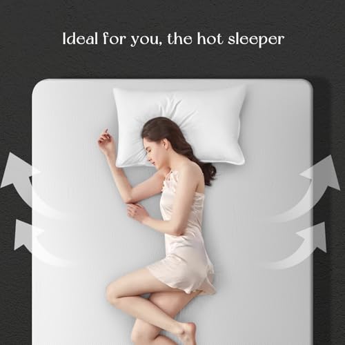 Image of King Mattress Protector Tencel Luxury 100% Waterproof Mattress Protector,Silky Soft & Breathable,Cooling Mattress Pad Cover Fitted 18 inch Deep Pocket Noiseless,78 inchx80 inch