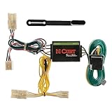CURT 55307 Vehicle-Side Custom 4-Pin Trailer Wiring Harness for Select Toyota RAV4