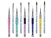 Produktbild Joeleli 15 STÜCKE 3D Nail art Pens Kit Acryl Nagelbürsten Art Liner Pinsel Nagel Malerei Design Stift Pinsel Strass Griffe Nagelstifte
